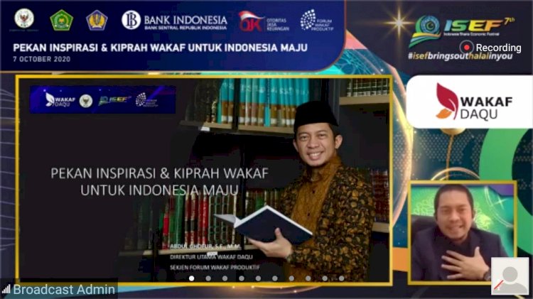 Digitalisasi Wakaf, Ikhtiar Agar Para Nazhir Tetap Berprestasi Ditengah Pandemi