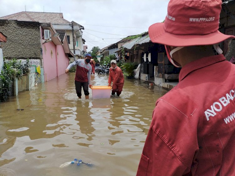 Penyisiran Tim Kasih dan Tim Sigab Ke Wilayah Terdampak Banjir