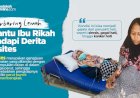 Terbaring Lemah, Bantu Ibu Rikah Hadapi Derita Asites