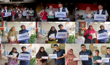 SedekahOnline Salurkan Zakat Fitrah dan Berbagi Bahagia di Pelosok Negeri